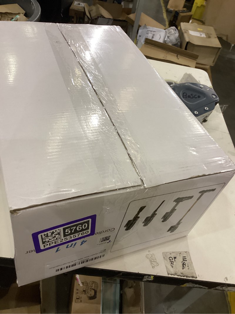 Condition photo showing As Is for Cordless vacuum clearer