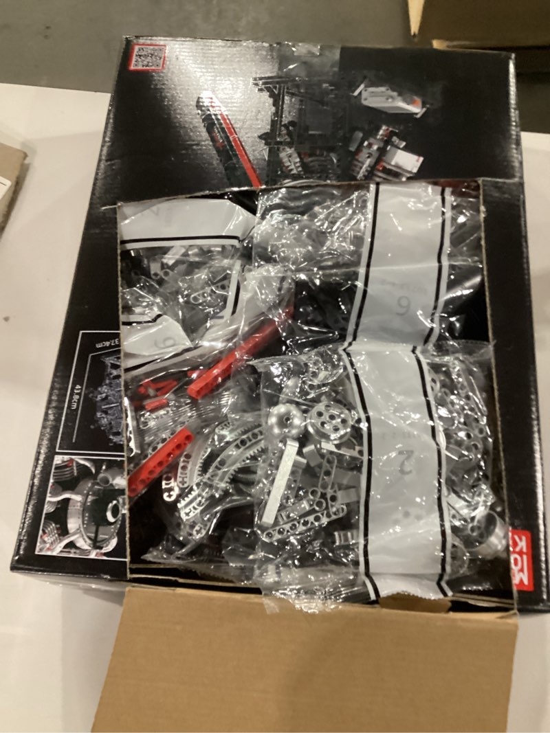 Mould King Military Aircraft Engine Building Block Kit, 3089 Pieces Radial Aviation Engine Model Tha