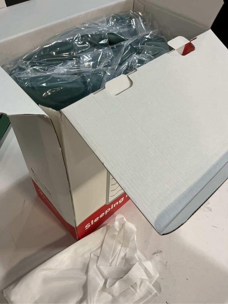 Condition photo showing Good Condition for QPAU Twin Size Air Mattress Camping Pad – 9” Thick R8–10 Insulated Inflatable Mattress with Foam Comfort & Foot Pump, Twin Air Mattress for Camping, Road Trips, and Home Guests Single