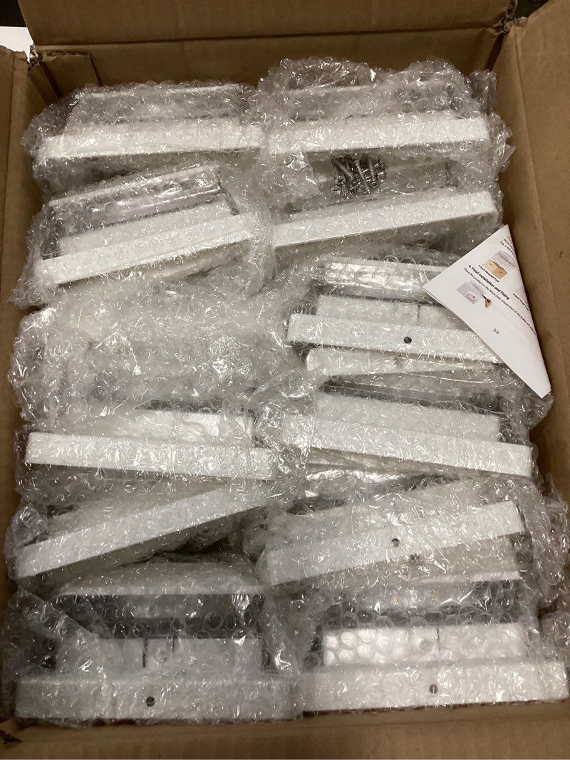 Condition photo showing Good Condition for keilaimo solar post cap lights, 12-pack upgraded outdoor deck fence post solar lights for 4x4 5x5 wood/vinyl posts, ip65 waterproof, 10-12 hours warm white glow for garden/patio/porch - white white warm white 12 pack
