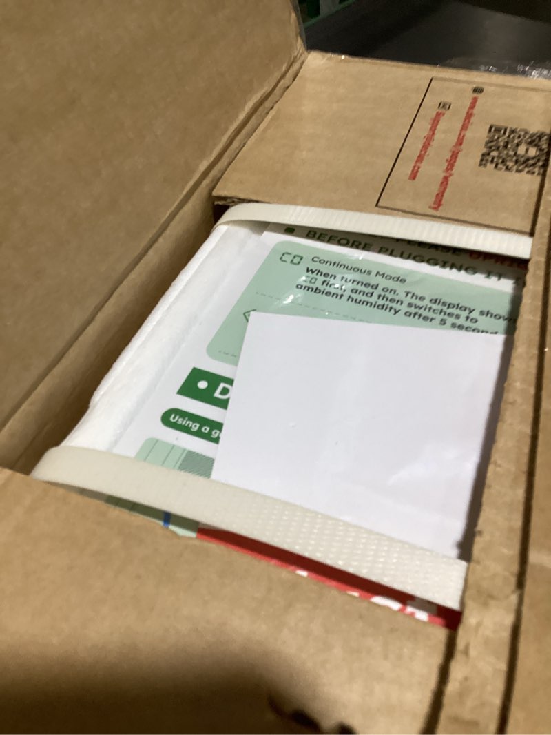 Condition photo showing As Is for 5000 Sq.Ft Energy Star Most Efficient 2024 Dehumidifier,DECIUU Max 100 Pint Dehumidifier for Basement with Drain Hose,Intelligent Humidity Control for Home Bathroom Garage Bedroom Grey 5000 Sq.Ft without Pump