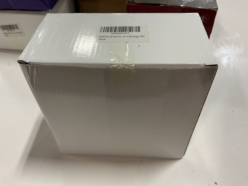 Condition photo showing New/Like New for 28 Pack Valentines Day Gifts for Kids Classroom Galaxy Slime with Astronaut Valentines Cards Boxes, Valentines Classroom Exchange Gifts School Party Toys for Boys Girls