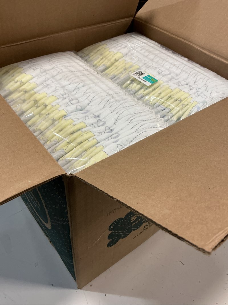 Condition photo showing New/Like New for (Size:1)Pampers Swaddlers Diapers, Size 1 (8-14 lbs), 198 Count, Absorbent, Keeps Baby Dry and Comfortable, Skin Safe Disposable Baby Diaper (Packaging May Vary) Size 1 198