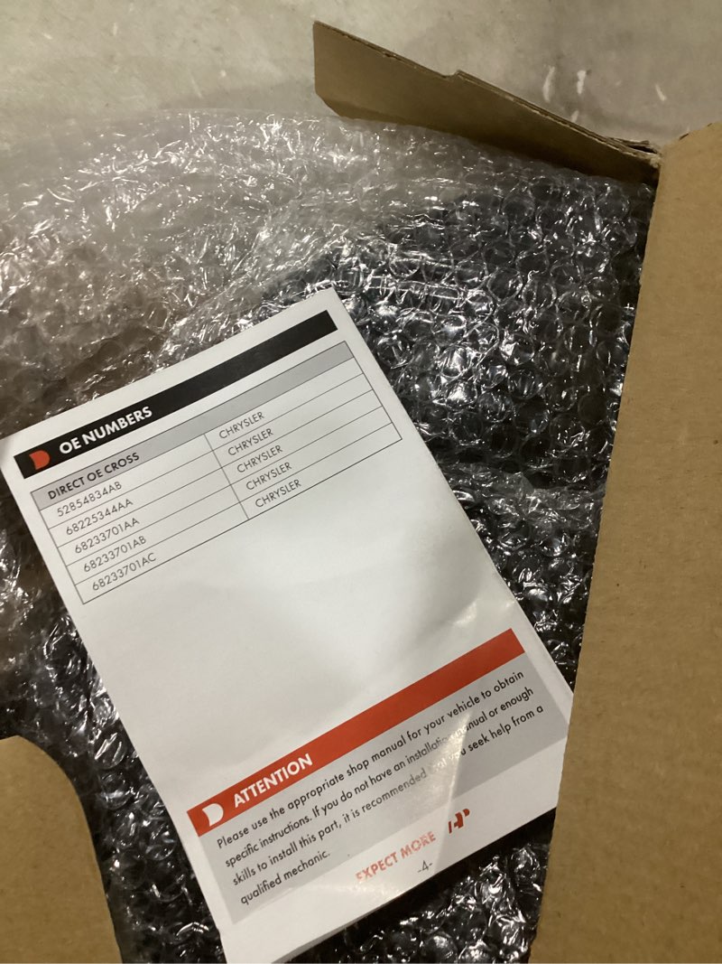 Condition photo showing As Is for a-premium transmission oil pan  compatible with ram 1500 2500 3500 & jeep grand cherokee & dodge charger, challenger, charger & chrysler 300, 8-speed automatic transmission(similar to )