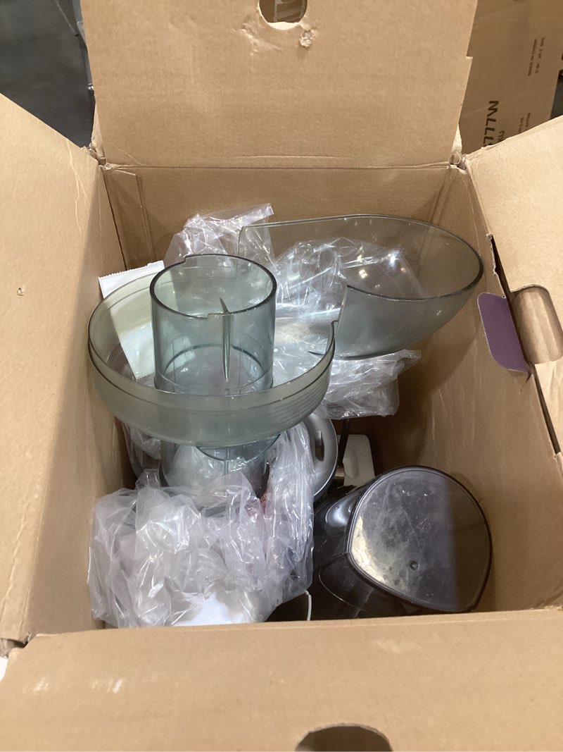 Condition photo showing As Is for breville juice fountain plus je98xl, silver painted silver one size