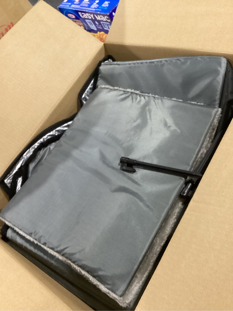 Condition photo showing Good Condition for Rest-Eazzzy Cat House for Outdoor Cats, Weatherproof and Insulated Feral Cat House with Mat and Clip, Easy to Put Together, Selfwarming Cat Shelter for Winter(Grey, Waterproof House-L) grey waterproof house-L
