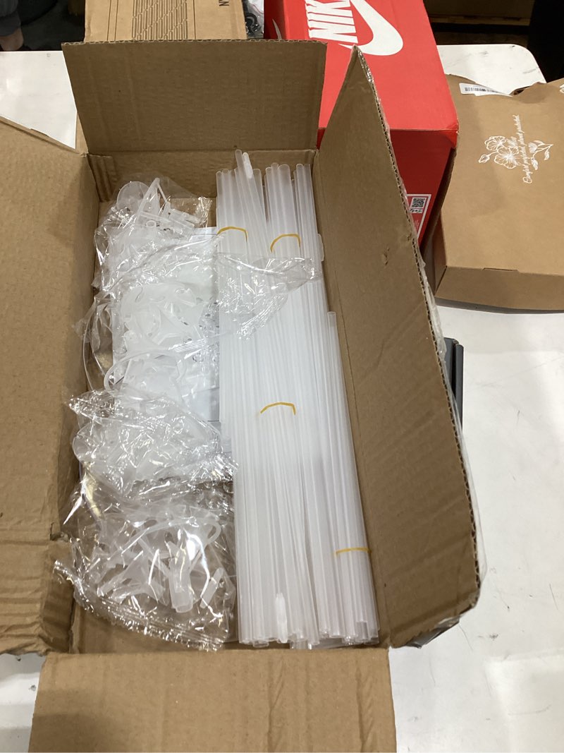 Condition photo showing Good Condition for joyypop 4 sets balloon stand kit for table, balloon sticks with base birthday graduation party decorations wedding 4 pack clear