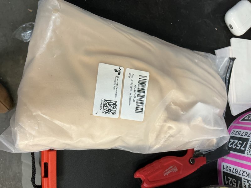 Condition photo showing New/Like New for Saree Shapewear Petticoat for Women, Women's Blended Saree Shapewear Small Beige