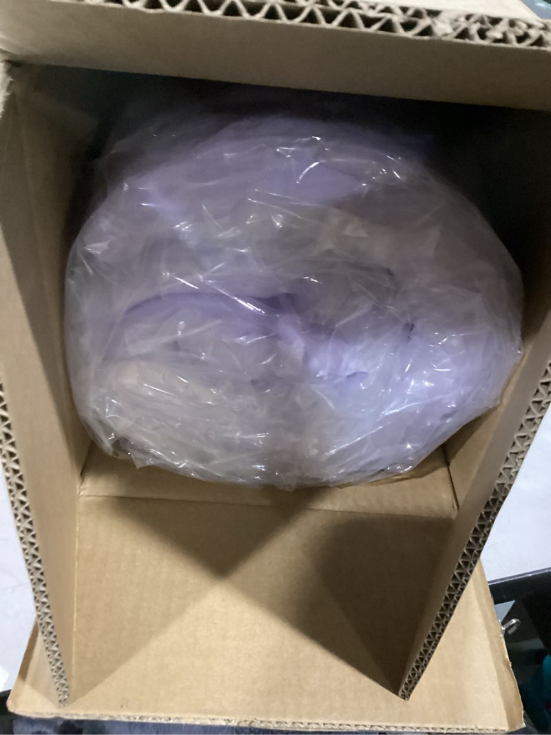 Condition photo showing Good Condition for 3 inch egg crate twin memory foam mattress topper, cooling gel infused foam mattress topper for pressure relief, certipur-us certified twin bed topper, purple, 38"×75" 3 inch twin purple