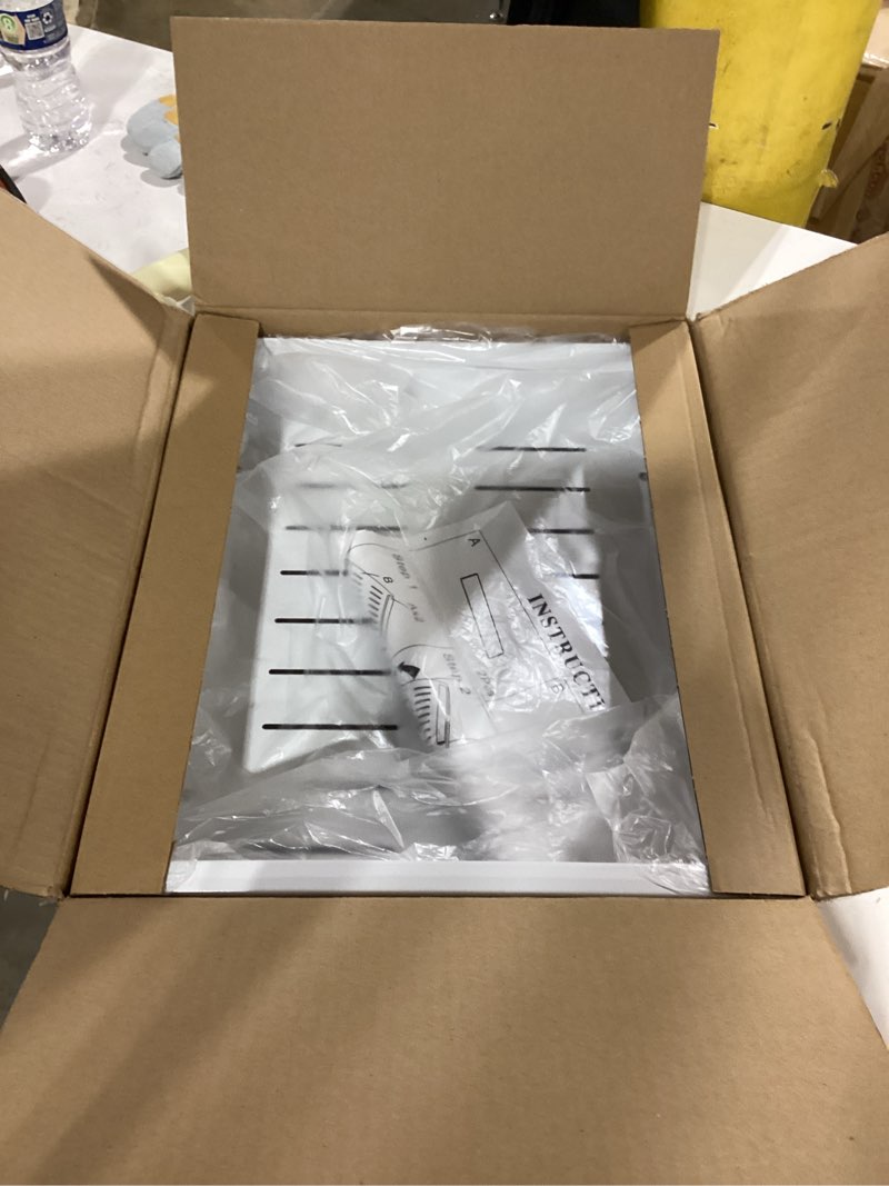 Condition photo showing Good Condition for Pull Out Cabinet Organizer with Nano Adhesive, Heavy Duty Full-Extension Slide-Out Drawer for Kitchen Cabinet Organizers and Storage, No Drill Roll out Pantry Shelf, 13.8"W x 16.9"D x 3.1"H , White White 13.8" Wide-16.9"Deep (1Pack?