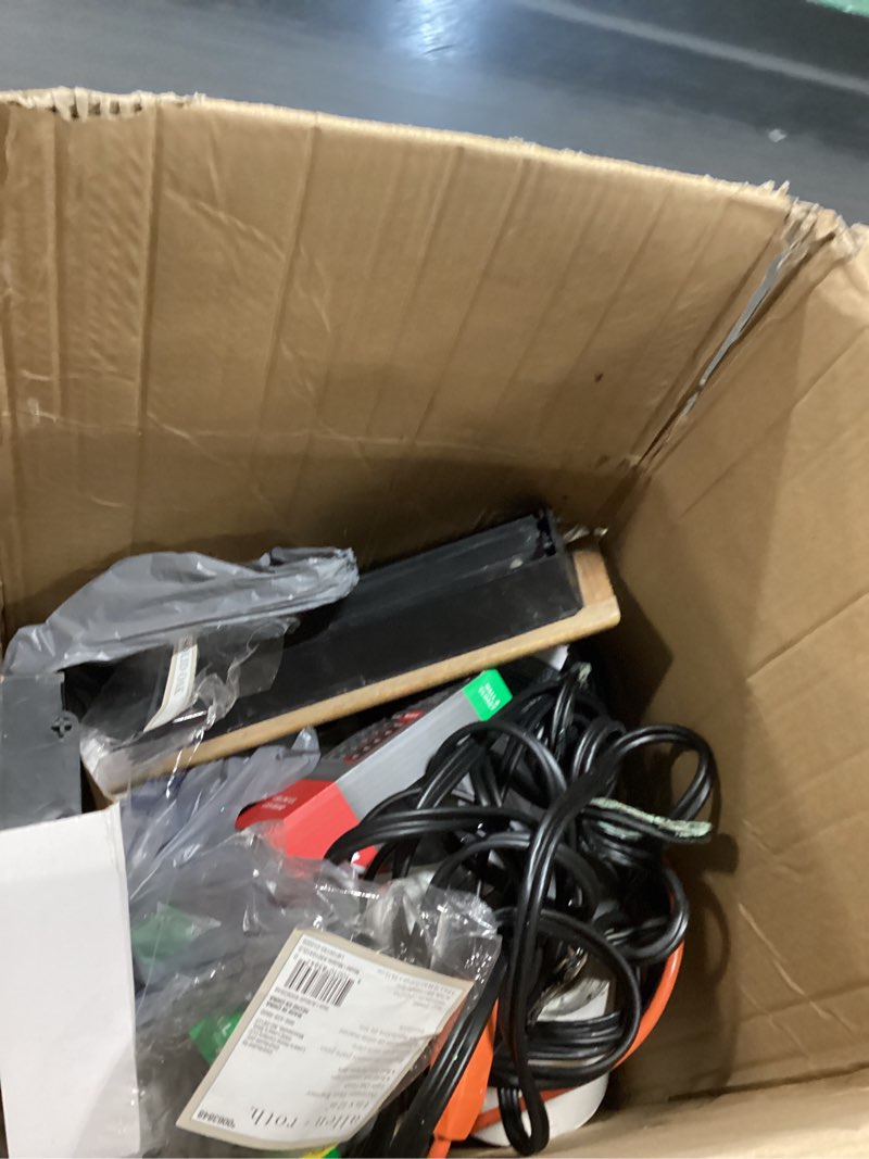 Condition photo showing As Is for Mixture of small miscellaneous loose tools, screws, latches, home repair accessories