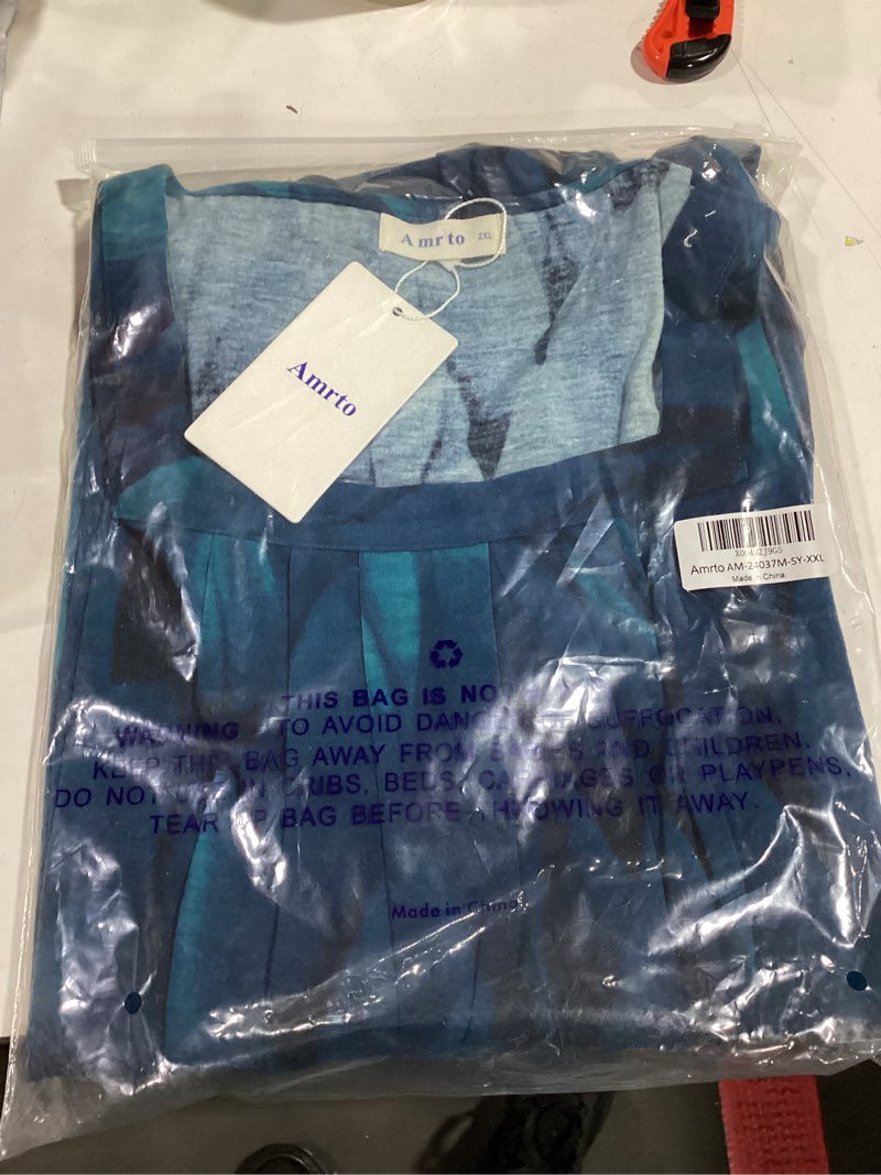 Amrto Plus Size 3/4 Sleeve Tops for Women, Plus Size Tunic Tops Womens Fall Blouses Dressy Casual Sq