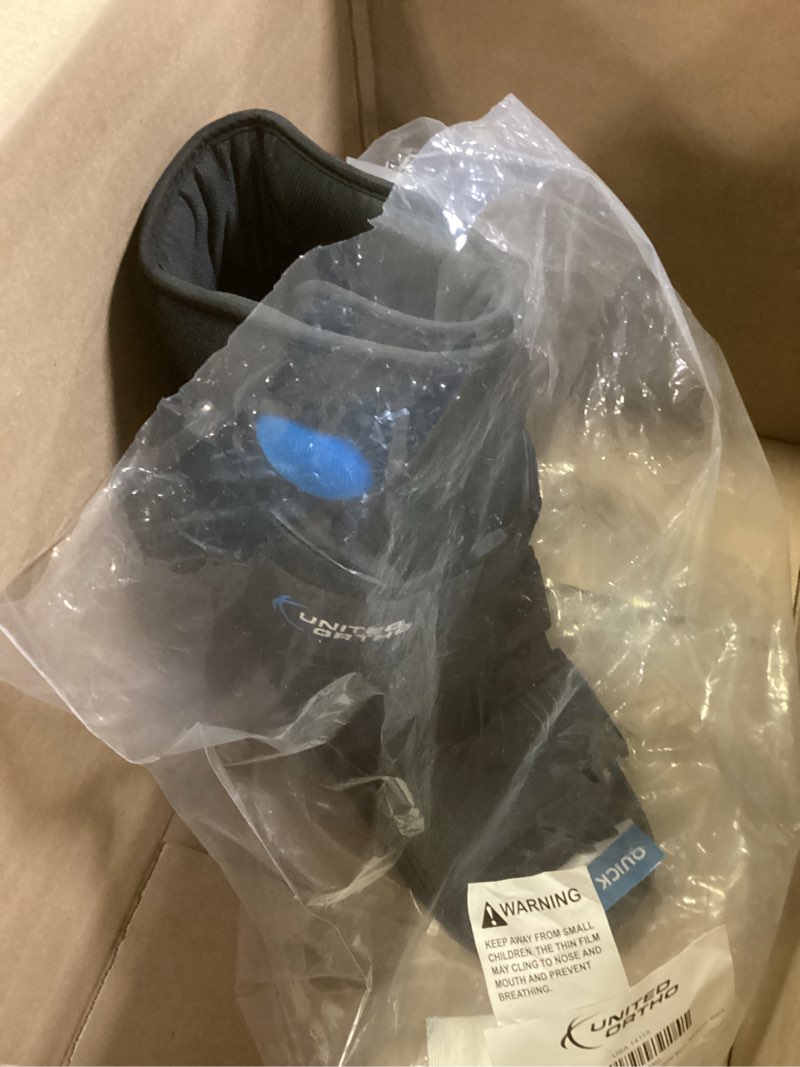 Condition photo showing Good Condition for united ortho usa14115 short air cam walker fracture boot, medium, black