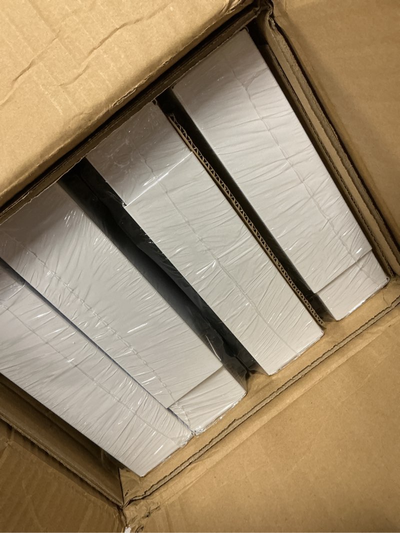 Condition photo showing New/Like New for 4 pack expandable pull out cabinet organizer 21" deep with raising pad for framed cabinets,upgrade 3 slide rails slide out drawers,no drill roll out shelves,adjustable width 9"-14" white white 21"d x 9"-14"w(4pack)