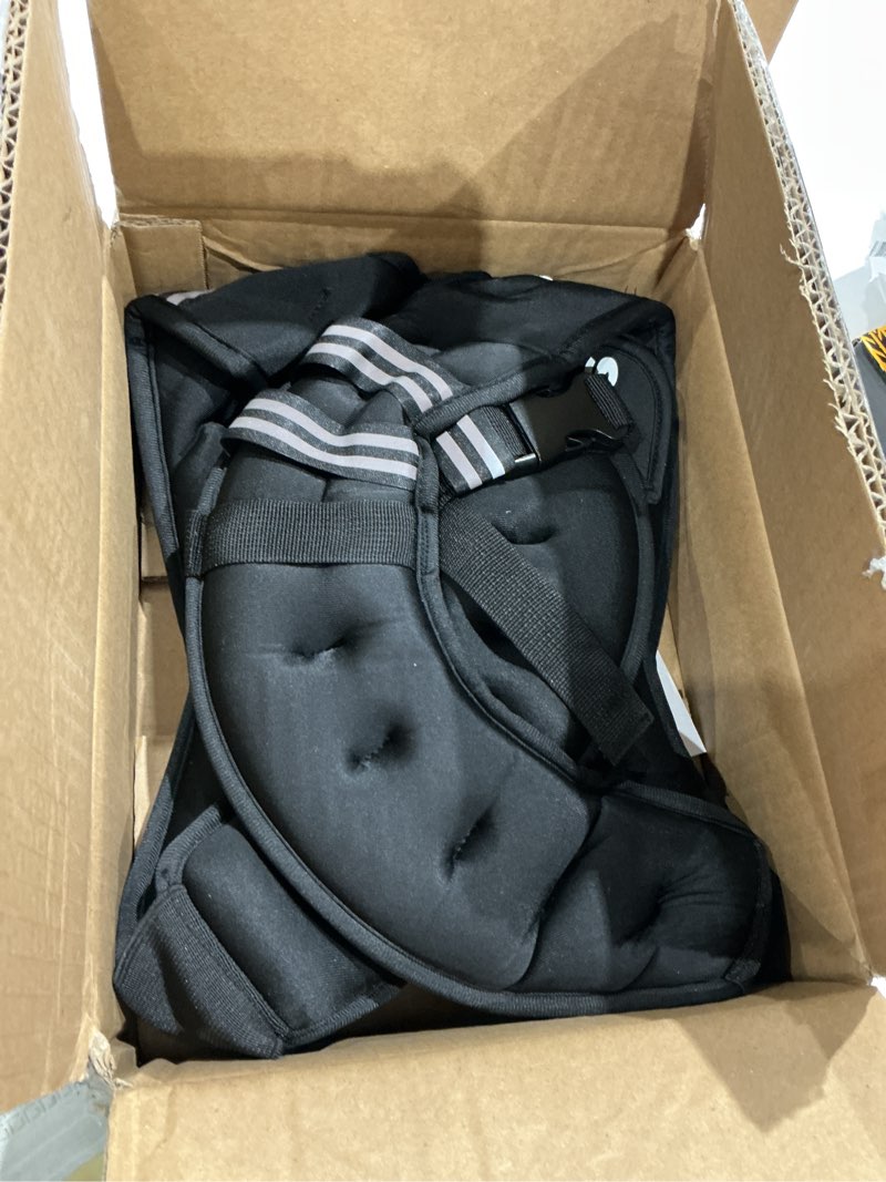 Condition photo showing Good Condition for zelus weighted vest, 6lb/8lb/12lb/16lb/20lb/25lb/30lb weight vest with reflective stripe for workout, strength training, running, fitness, muscle building, weight loss, weightlifting
