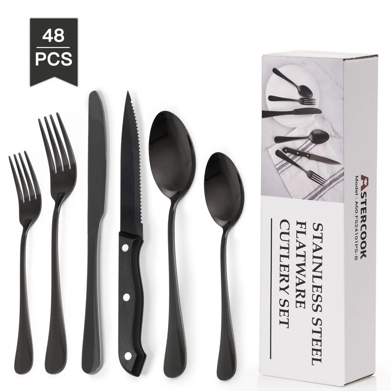 STAINLESS STEEL FLATWARE CUTLERY SET
