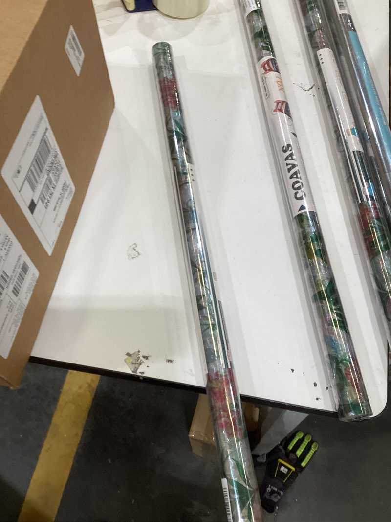 Condition photo showing Good Condition for Coavas Window Privacy Film, Stained Glass Window Film Decorative, Rainbow Static Cling Windows Cover