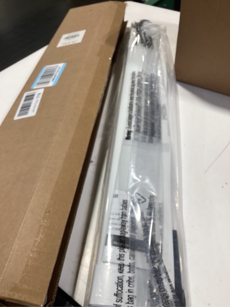 Condition photo showing Good Condition for lazblinds no tools no drill cordless cellular shades, blackout light blocking honeycomb shades for home, thermal insulation blinds for windows, 27" w x 36" h, white blackout-white 27" w x 36" h