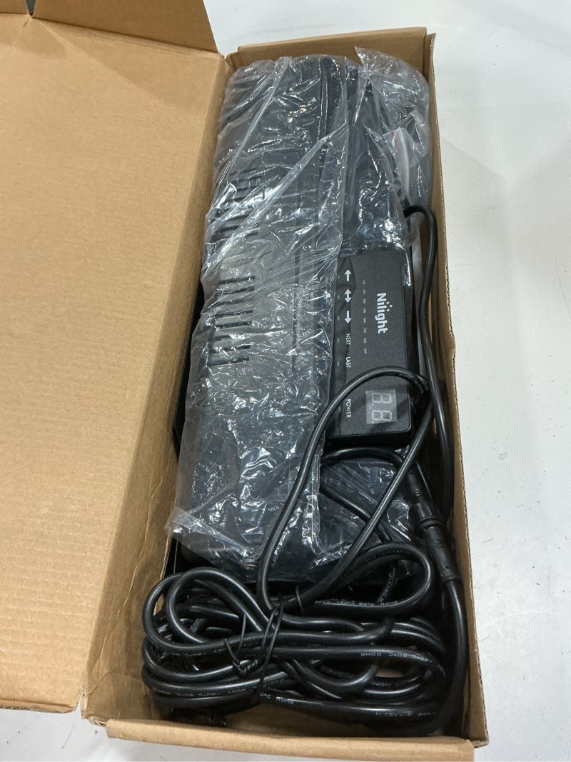 Condition photo showing Good Condition for nilight 32led blue emergency dash strobe lights with controller suction cups warning hazard interior front/rear windshield deck split light bar for trucks construction vehicles