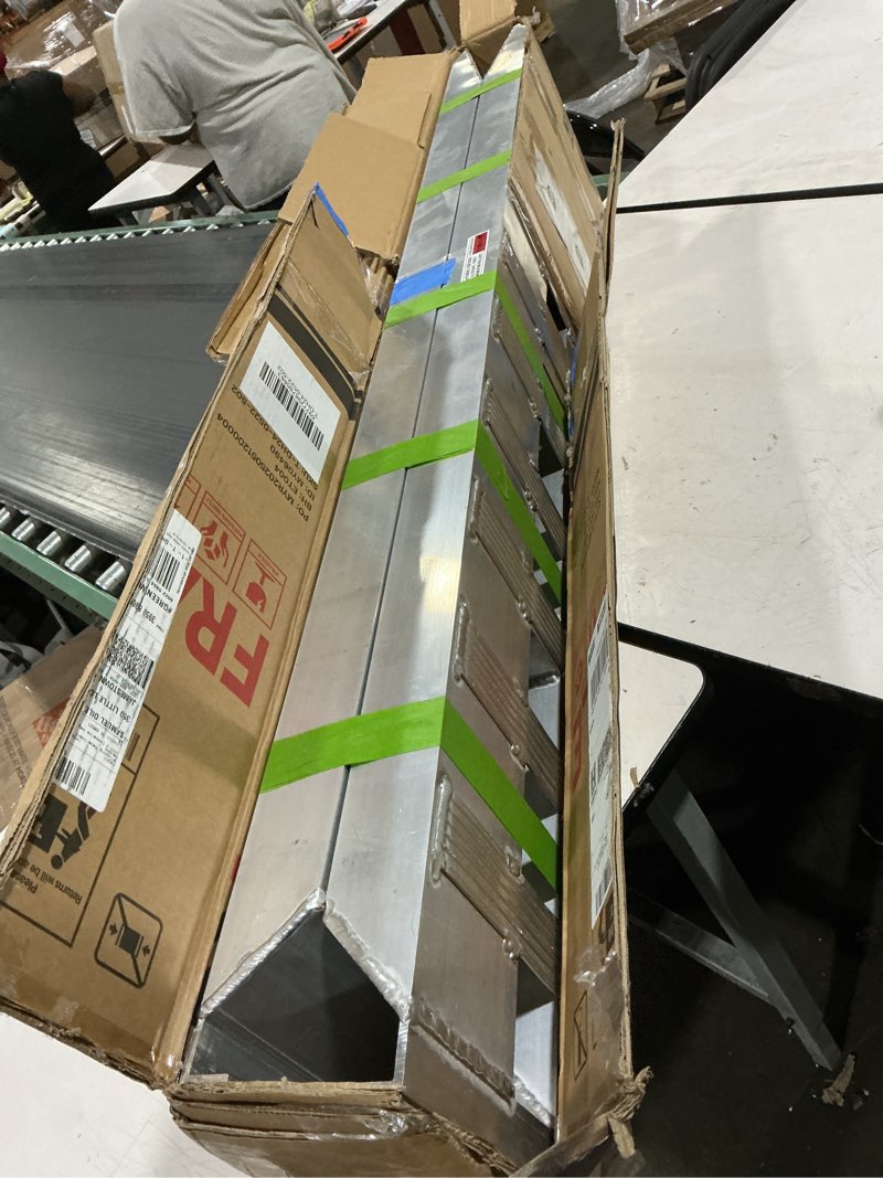 Condition photo showing Good Condition for 6000lbs aluminum loading ramps, 60"x12" | lightweight 19lbs each, beavertail hook, anti-slip, for motorcycle/atv/lawn mower/dirt bike, 2pcs