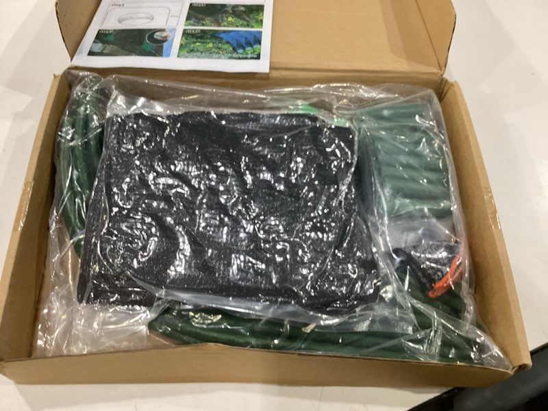 Condition photo showing New/Like New for 79"x40" upgraded garden shade kit, 75% garden shade cloth with 11mm hoops | garden sun shade cloth for plants heat protection, raised garden bed shade cover plant sun shade for outdoor plant vegetable 79"x40" shade cloth with hoops-1 pack