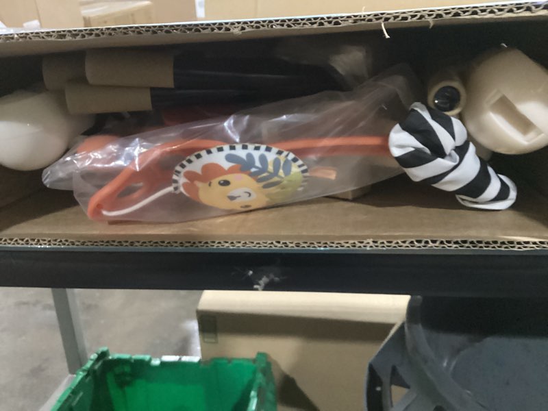 Fisher-Price Baby Bouncer Palm Paradise Jumperoo Activity Center with Music Lights Sounds and Develo