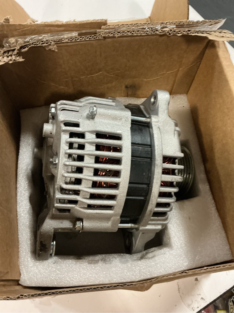 Condition photo showing As Is for KAC 110Amp Alternator for Nissan,Automotive Replacement Alternator Fit for Frontier/Pathfinder 05-07,Xterra 06-07,Auto Replace 210-1112, 56028697AE, 56028697AH, 421000-0580, 11298, AL6461X, 12844 11121N