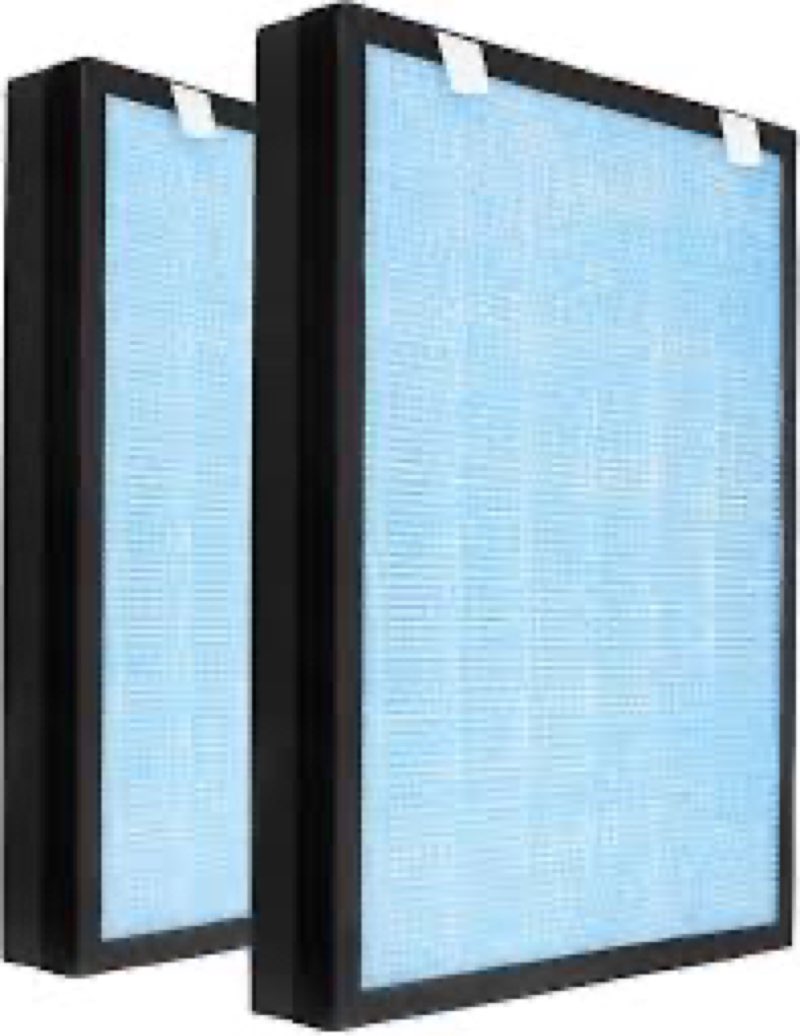 Hichoryer HSP002 Replacement Filter, Compatible with HSP002 Smart True HEPA Air Purifier 2.0 (HSP002