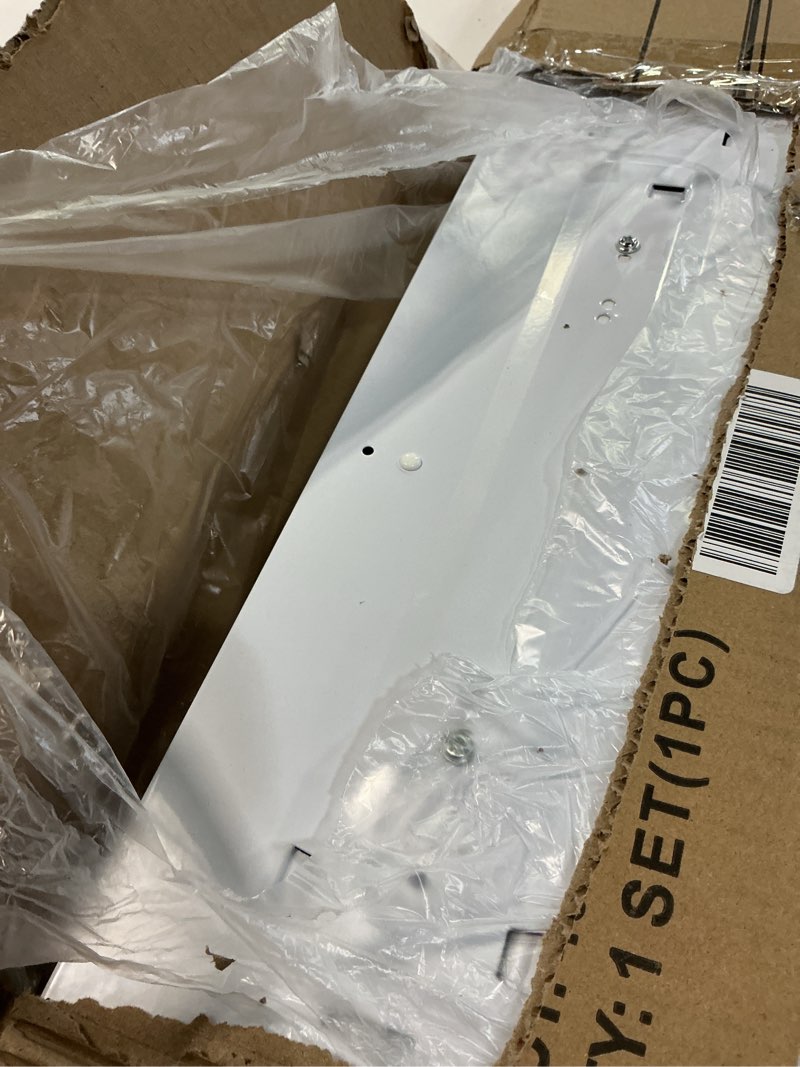 Condition photo showing Good Condition for hykolity 4ft led wraparound light, 40w, 4400lm, 4000k, [2-lamp 32w fluorescent equiv.], 4 foot led wrap light fixture, flush mount office ceiling light for garage, office, kitchen, etl listed 4000k - 40w 4ft 40w