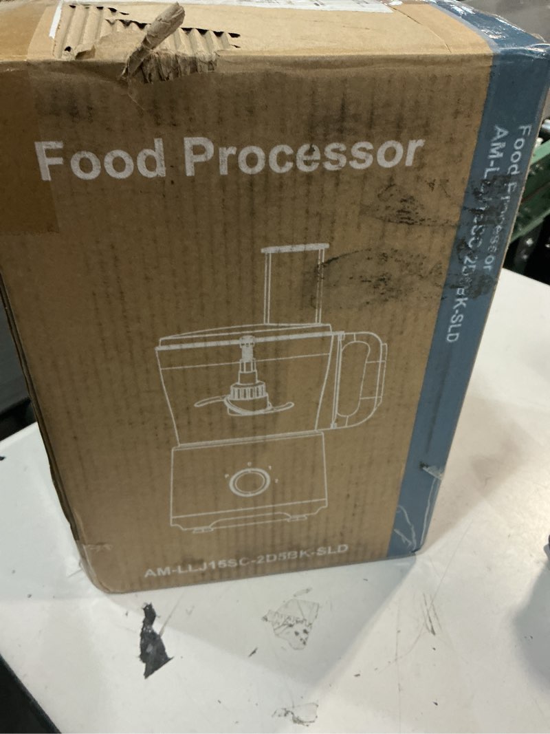 Condition photo showing Good Condition for kffkff food processor vegetable chopper for shredding slicing kneading 9-cup 600w