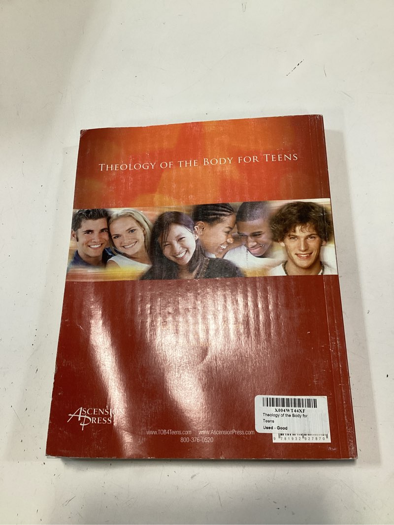 Condition photo showing As Is for Theology of the Body for Teens