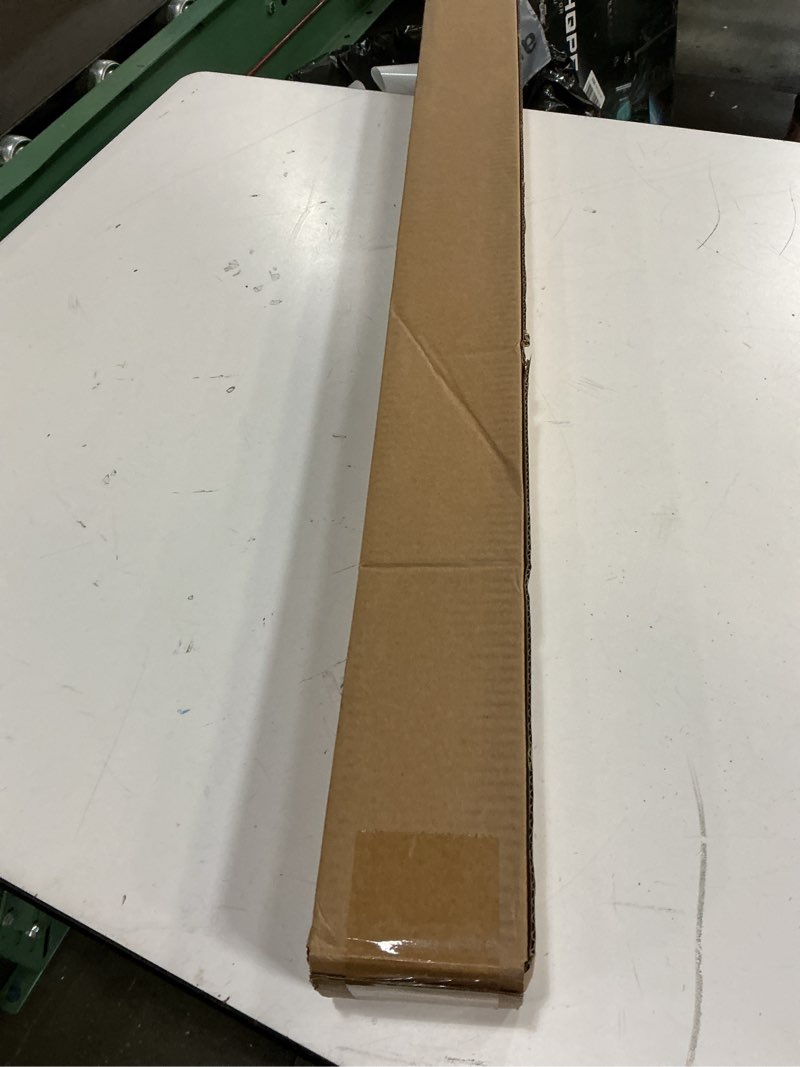 Condition photo showing New/Like New for lazblinds no-drill cordless zebra blinds - dual layer light filtering & room darkening, free-stop lift, easy install, day & night privacy with valance for window 34" w x 48" h, white 34"w x 48"h white