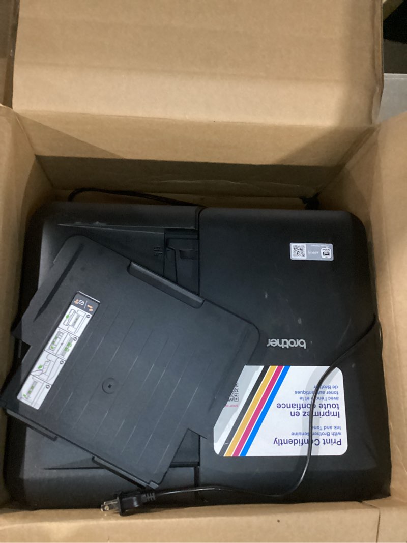 Condition photo showing New/Like New for brother work smart 1360 wireless color inkjet all-in-one printer with automatic duplex printing and 1.8” color display | includes refresh subscription trial(1) (mfc-j1360dw) (uses lc501 series inks) current model: mfcj1360dw new