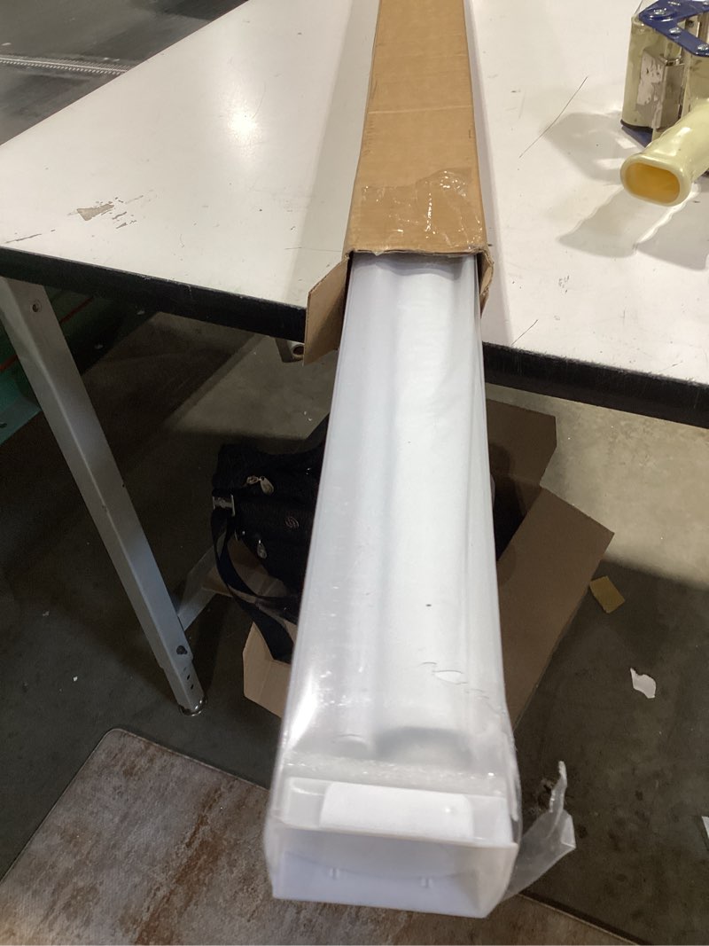 Condition photo showing Good Condition for cordless roller shades blackout blinds for windows room darkening rolled up shades with spring system, uv protection window shades door blinds for home and office (64" w x 72" h, white) 64"w x 72"h white