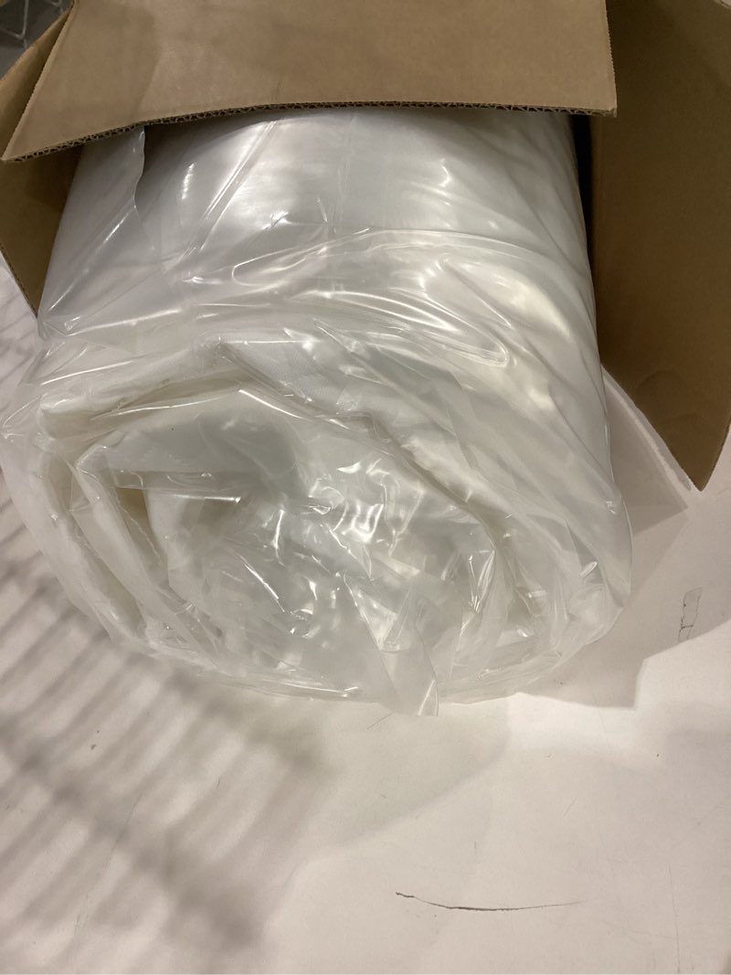 Condition photo showing New/Like New for FDW | 8 Inch Twin Mattress | Medium Firm | Gel Memory Foam Mattress | White | Bed in a Box, CertiPUR-US Certified | Pressure Relief, Cooling Ventilated Foam | Washable Removable Cover White Twin 8 IN