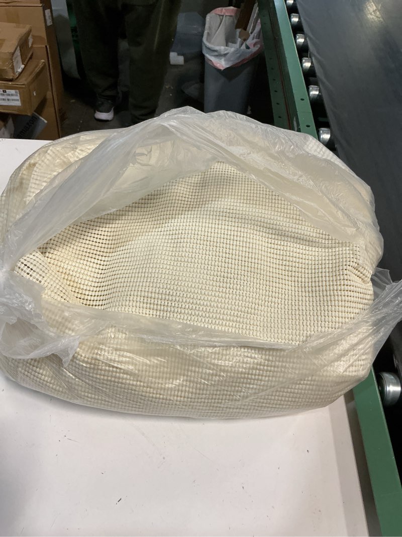 Condition photo showing Good Condition for Non-Slip Rug Pad Gripper 9x12 Feet, Anti Skid Mat for Under Area Rugs, Keeps Rugs in Position and Safe, Thick Cushioned Carpet Pad for Hardwood Floors Protection 9' x 12' (Rectangular)