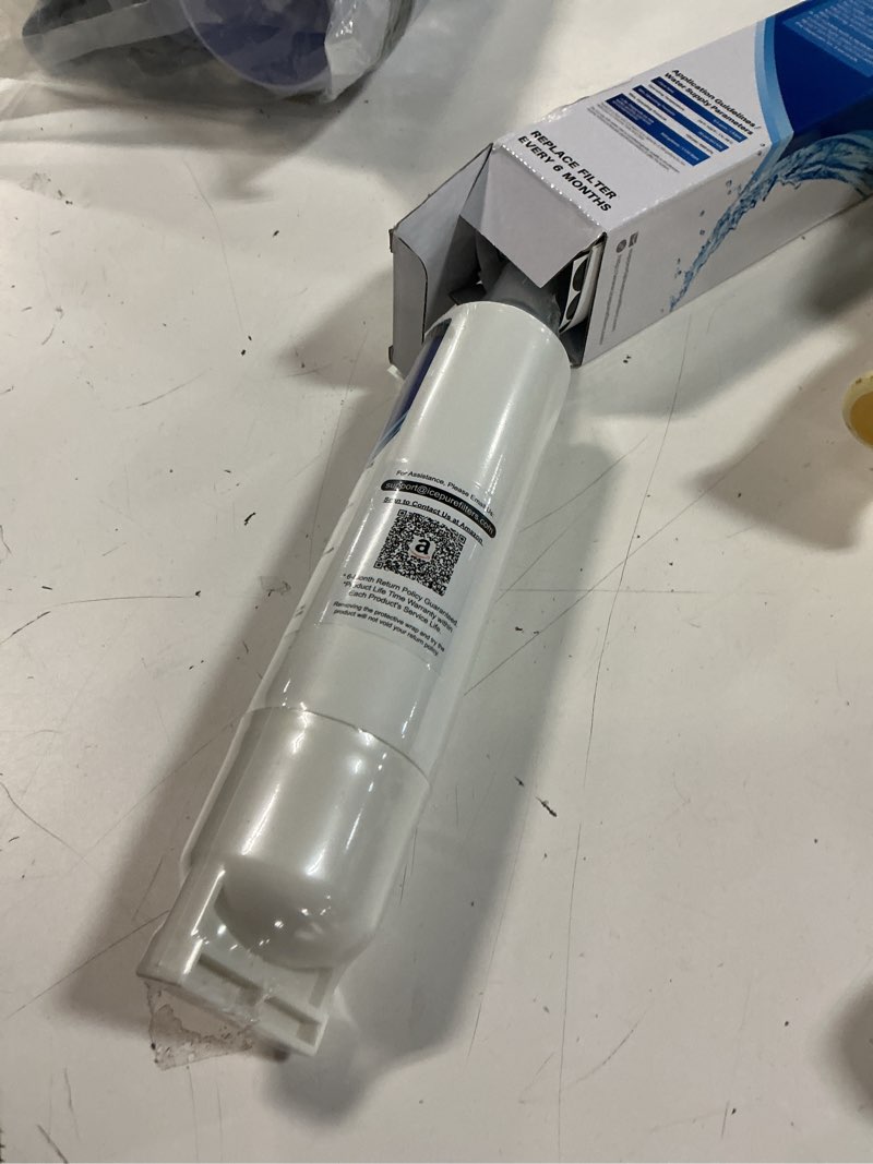 Condition photo showing New/Like New for icepure 4396508 refrigerator water filter compatible with whirlpool 4396508, 4396510, filter 5, edr5rxd1, nl240v, wfl400, lc400v, 4392857, rwf0500a 1pack chlorine, odor removal 1 count (pack of 1)