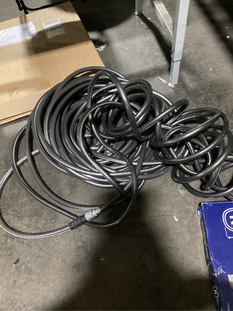 Condition photo showing Good Condition for neverkink teknor apex 5/8-in x 100-ft heavy -duty kink free vinyl gray coiled hose