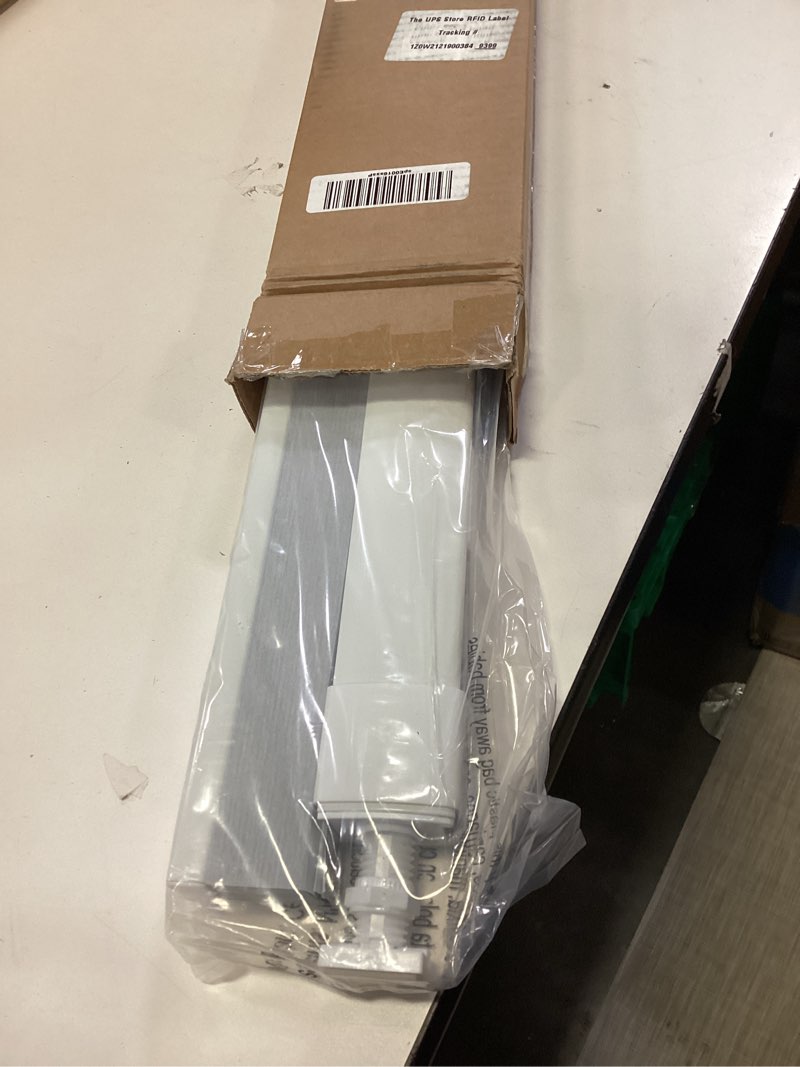 Condition photo showing New/Like New for LazBlinds No Tools No Drill Cordless Cellular Shades, Blackout Light Blocking Honeycomb Shades for Home, Thermal Insulation Blinds for Windows, 30" W x 48" H, White Blackout-white 30" W x 48" H