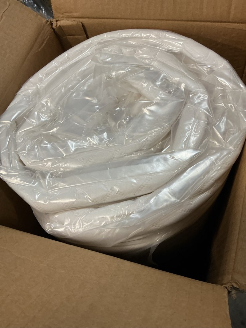 Condition photo showing New/Like New for EGOHOME 8 Inch Twin Mattress, Memory Foam Mattress with Cooling Green Tea Gel, Relieve Pressure with Medium Firm Support, CertiPUR-US Certified, 75''L x 38''W, White