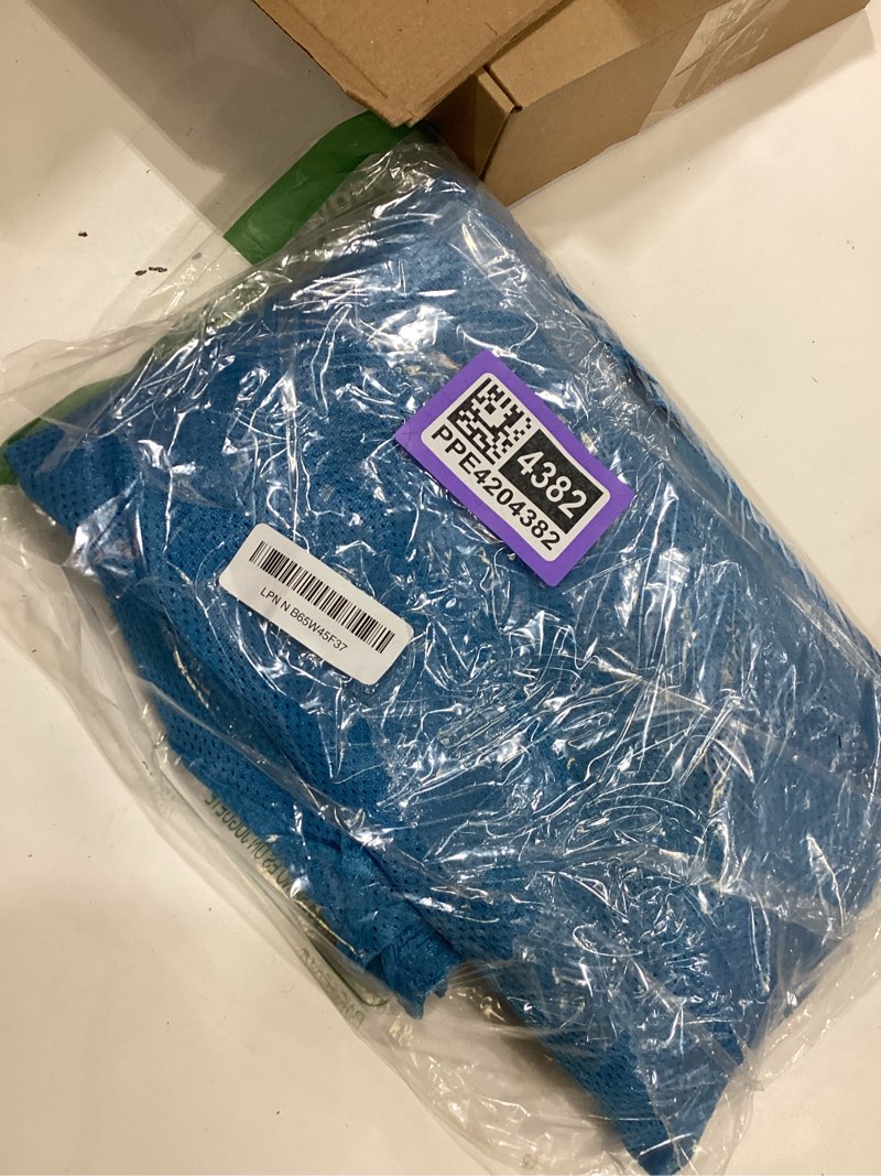 Condition photo showing Good Condition for amazon essentials men's performance tech loose-fit shorts (available in big & tall), pack of 2, black/royal blue, medium