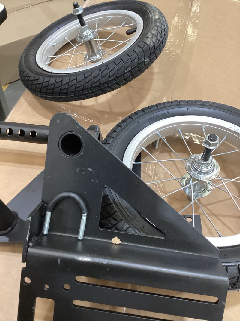 Condition photo showing As Is for adjustable adult stabilizers training wheels for bicycles bikes | heavy dutyadjustable