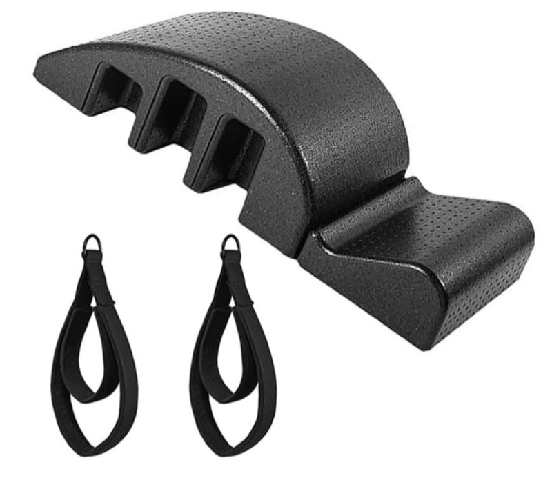 Pilates Barrel with Pilates Straps, Pilates Arc, Spine Corrector, Spine Fitter & Posture Support,Ref