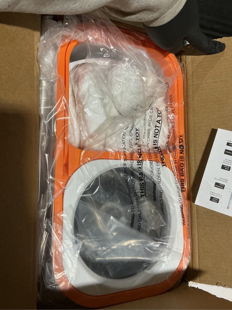 Condition photo showing Good Condition for Spin Mop Bucket with Wringer System Extended Mop Handle 61?Mop and Bucket for Floors Cleaning with 5 Replacement Head Refill 1 Cleaning Brush Head Spin Mop Set