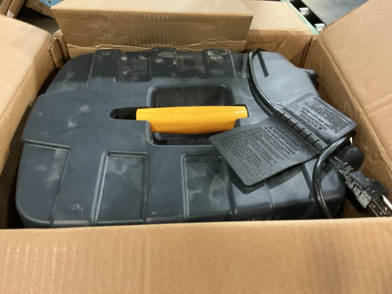 Condition photo showing As Is for wagner spraytech 0529091 flexio 5000 stationary hvlp paint & stain sprayer, sprays most unthinned latex, includes 2 nozzles, ispray nozzle & detail finish nozzle, complete adjustability for all needs
