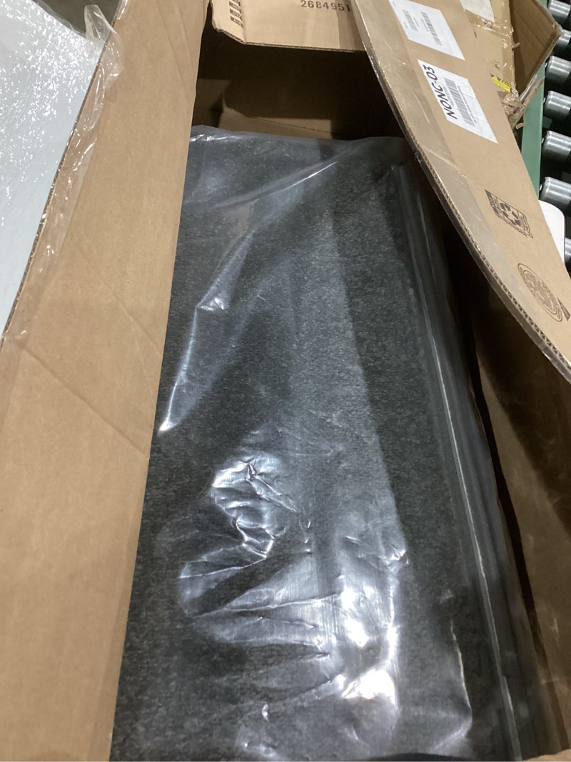 Condition photo showing Good Condition for Bullnose Carpet Stair Treads - Light Grey