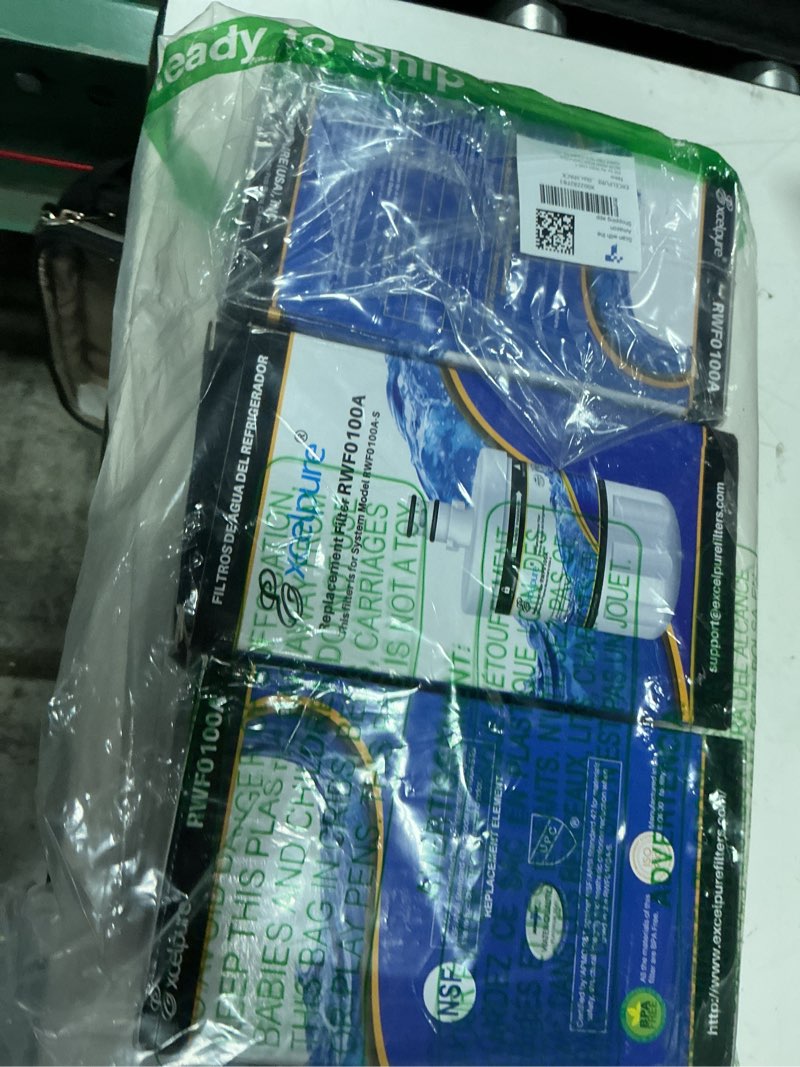 Condition photo showing New/Like New for excelpure replacement for lg lt500p, 5231ja2002a, kenmore 9890, lfx25974st, gen11042fr-08, rwf0100a, lfx25973st, adq72910902, hdx fml-1,rfc0100a, lfx25973d, clch110, refrigerator water filter, 3pack
