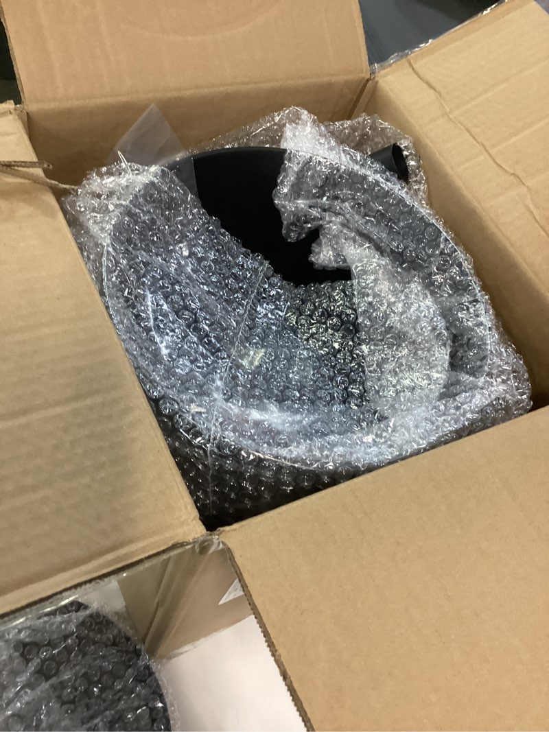 Condition photo showing Good Condition for Ash Bucket with Lid and Shovel, 4 Gallon Metal Fireplace Ash Bucket with Broom, Complete Fireplace Tools Set for Wood Stove and Fireplace