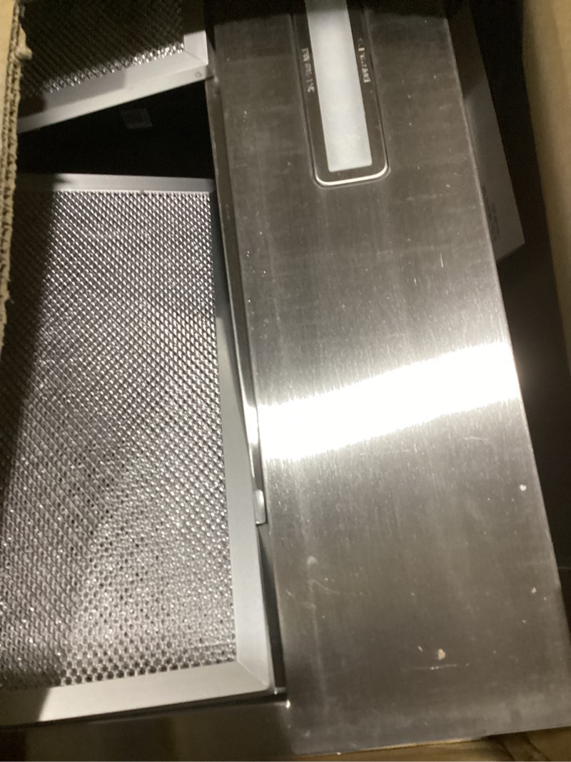 Condition photo showing Good Condition for cosmo cos-5mu36 36 in. delta collection ducted under cabinet range hood, button controls, reusable filters, led lights, stainless steel stainless steel 36 inch (standard)