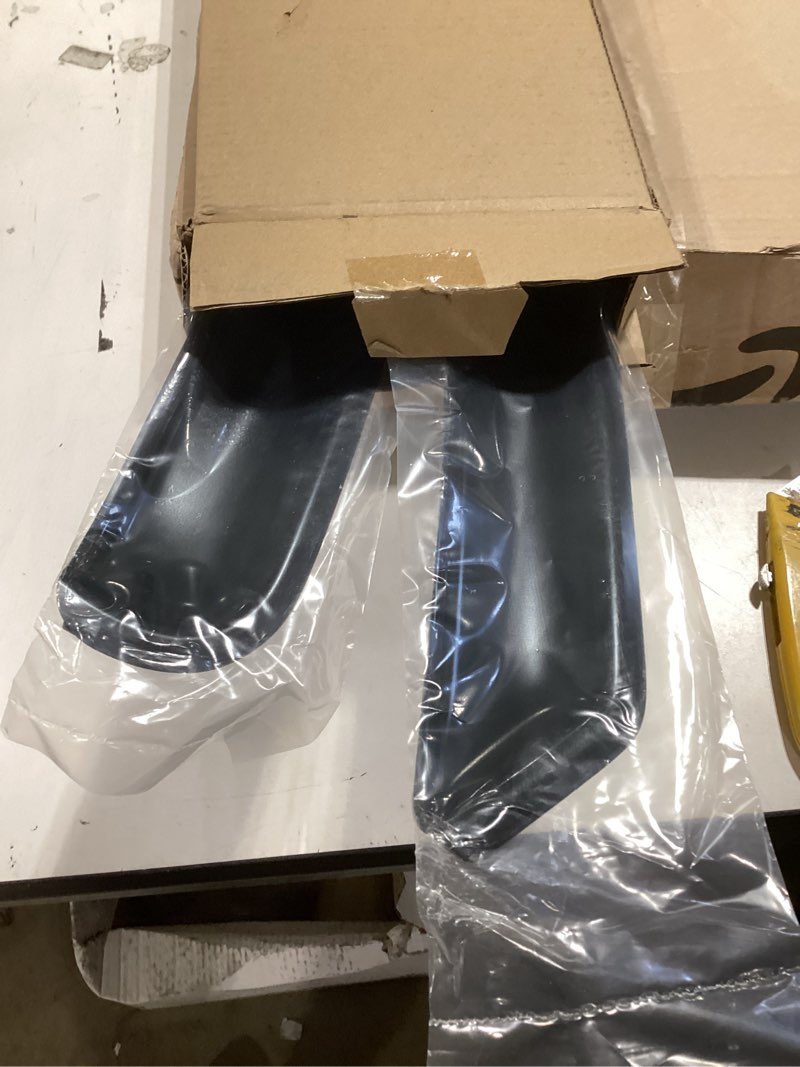 Condition photo showing As Is for lightronic extra durable clip-on in-channel auto vent window visor, fits 2013-2022 buick encore (not fit gx), 2013-2022 chevrolet trax, uv protection rain guard, original wind deflector, smoke, 4pcs